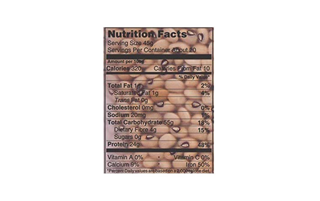 Bytewise Organic Cowpea White Whole (Black Eye Beans)   Pack  1 kilogram